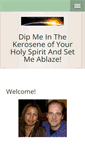 Mobile Screenshot of ablazeworldwideministries.com